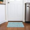 Piper Looms Chantille Striped ACN674 Teal Area Rug