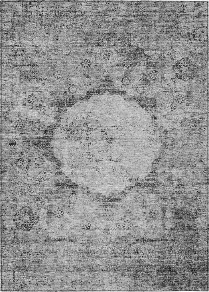 Piper Looms Chantille Oriental ACN675 Gray Area Rug