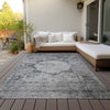 Piper Looms Chantille Oriental ACN675 Gray Area Rug