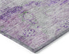 Piper Looms Chantille Oriental ACN675 Purple Area Rug