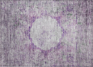 Piper Looms Chantille Oriental ACN675 Purple Area Rug