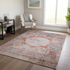 Piper Looms Chantille Oriental ACN675 Red Area Rug Lifestyle Image Feature