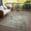 Piper Looms Chantille Oriental ACN675 Taupe Area Rug