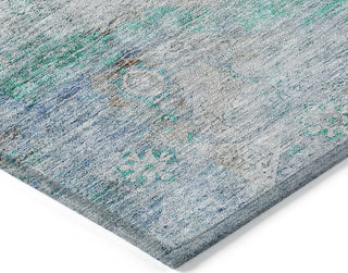 Piper Looms Chantille Oriental ACN675 Teal Area Rug