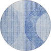 Piper Looms Chantille Modern ACN676 Blue Area Rug