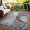 Piper Looms Chantille Modern ACN676 Charcoal Area Rug