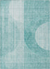 Piper Looms Chantille Modern ACN676 Teal Area Rug