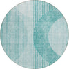 Piper Looms Chantille Modern ACN676 Teal Area Rug