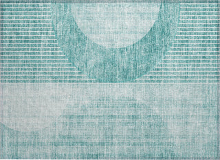 Piper Looms Chantille Modern ACN676 Teal Area Rug