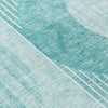 Piper Looms Chantille Modern ACN676 Teal Area Rug