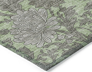 Piper Looms Chantille Floral ACN677 Aloe Area Rug