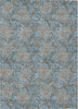 Piper Looms Chantille Floral ACN677 Blue Area Rug