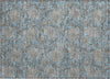 Piper Looms Chantille Floral ACN677 Blue Area Rug