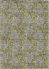 Piper Looms Chantille Floral ACN677 Gold Area Rug