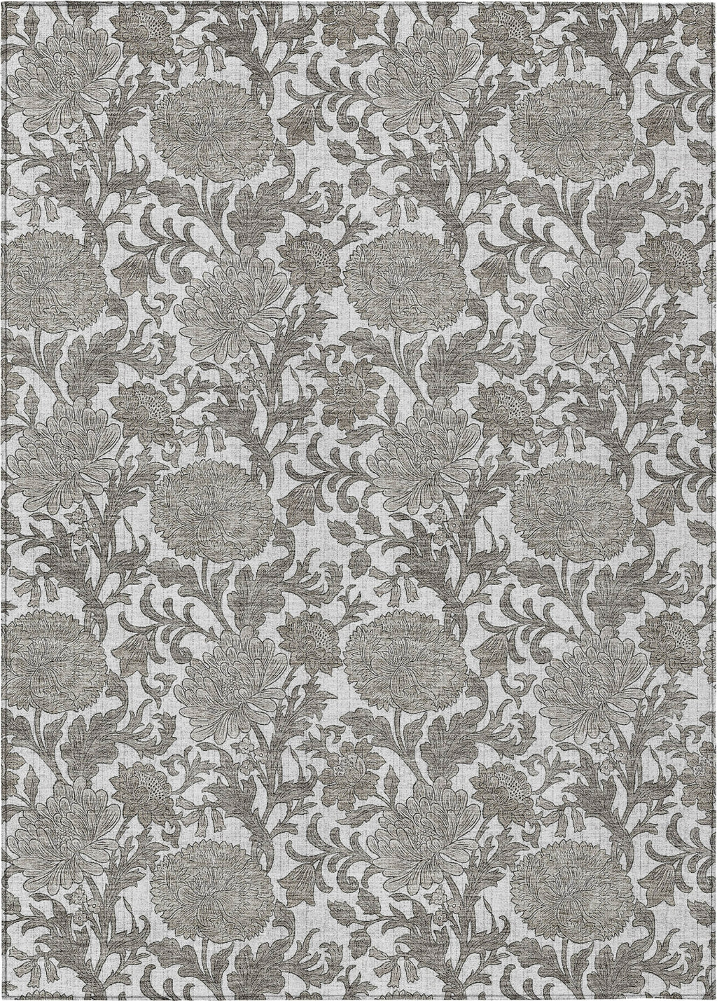 Piper Looms Chantille Floral ACN677 Ivory Area Rug – Incredible Rugs ...