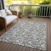 Piper Looms Chantille Floral ACN677 Ivory Area Rug