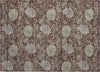 Piper Looms Chantille Floral ACN677 Merlot Area Rug