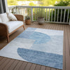 Piper Looms Chantille Modern ACN678 Blue Area Rug