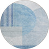 Piper Looms Chantille Modern ACN678 Blue Area Rug