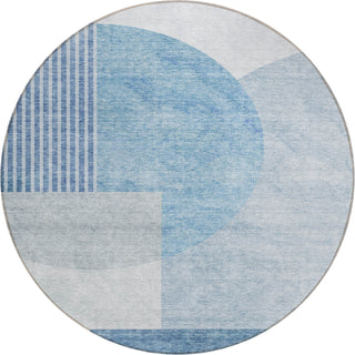 Piper Looms Chantille Modern ACN678 Blue Area Rug