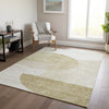Piper Looms Chantille Modern ACN678 Brown Area Rug Lifestyle Image Feature
