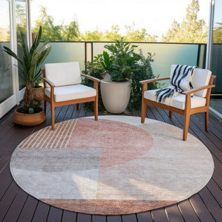 Piper Looms Chantille Modern ACN678 Copper Area Rug