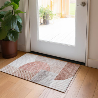 Piper Looms Chantille Modern ACN678 Copper Area Rug