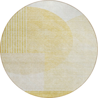 Piper Looms Chantille Modern ACN678 Gold Area Rug