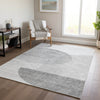 Piper Looms Chantille Modern ACN678 Gray Area Rug Lifestyle Image Feature