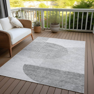 Piper Looms Chantille Modern ACN678 Gray Area Rug