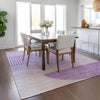 Piper Looms Chantille Modern ACN678 Purple Area Rug