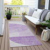 Piper Looms Chantille Modern ACN678 Purple Area Rug