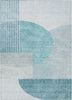 Piper Looms Chantille Modern ACN678 Teal Area Rug