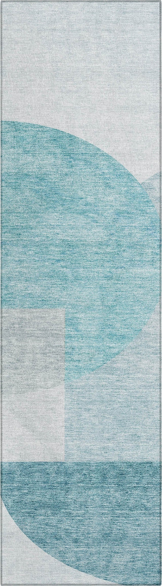 Piper Looms Chantille Modern ACN678 Teal Area Rug