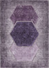 Piper Looms Chantille Geometric ACN679 Eggplant Area Rug