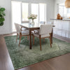 Piper Looms Chantille Geometric ACN679 Olive Area Rug