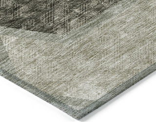 Piper Looms Chantille Geometric ACN679 Taupe Area Rug