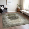 Piper Looms Chantille Geometric ACN679 Taupe Area Rug