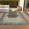 Piper Looms Chantille Geometric ACN679 Taupe Area Rug