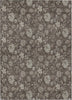 Piper Looms Chantille Floral ACN680 Chocolate Area Rug