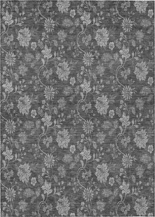 Piper Looms Chantille Floral ACN680 Gray Area Rug