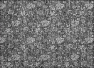 Piper Looms Chantille Floral ACN680 Gray Area Rug