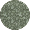 Piper Looms Chantille Floral ACN680 Olive Area Rug