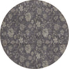 Piper Looms Chantille Floral ACN680 Taupe Area Rug