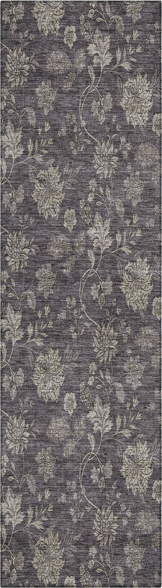 Piper Looms Chantille Floral ACN680 Taupe Area Rug