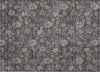 Piper Looms Chantille Floral ACN680 Taupe Area Rug