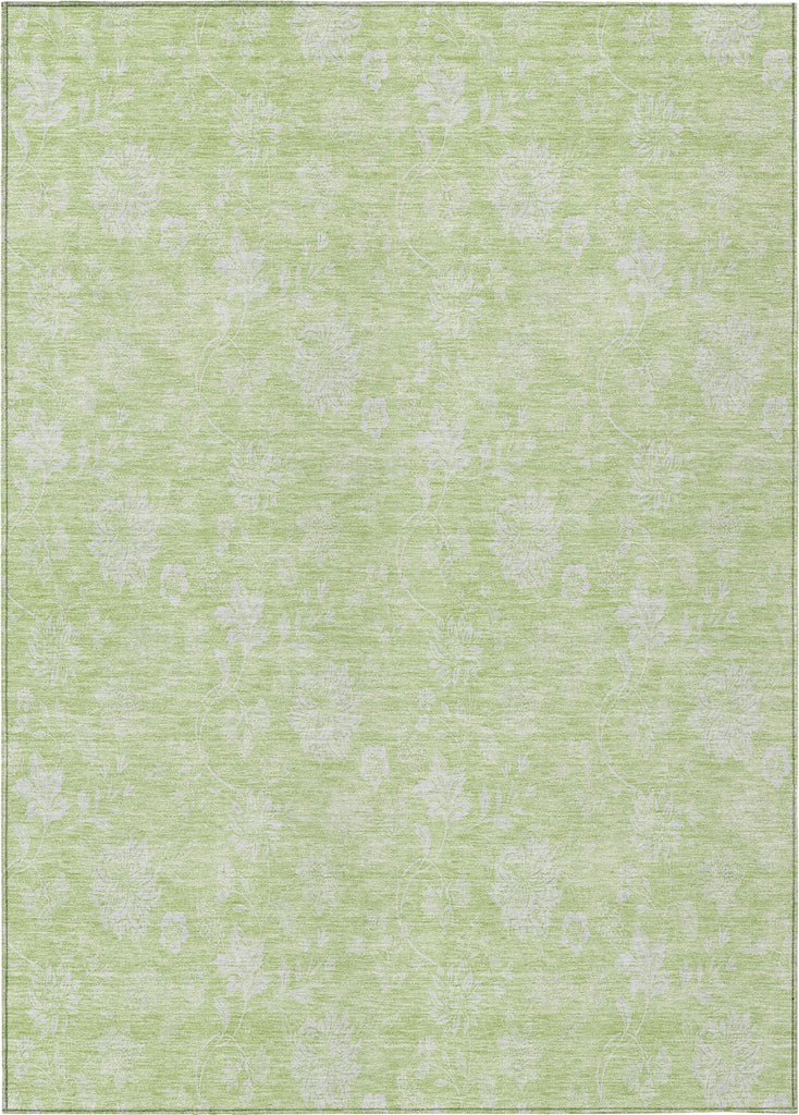 Piper Looms Chantille Floral ACN681 Aloe Area Rug