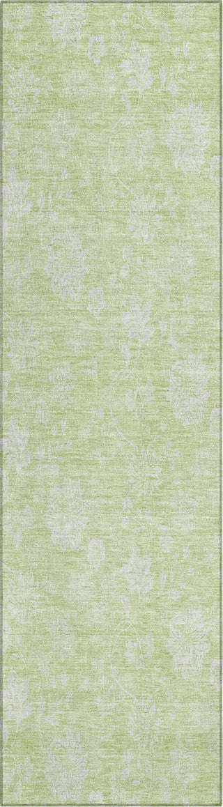 Piper Looms Chantille Floral ACN681 Aloe Area Rug