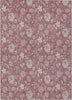 Piper Looms Chantille Floral ACN681 Blush Area Rug