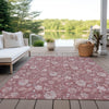 Piper Looms Chantille Floral ACN681 Blush Area Rug